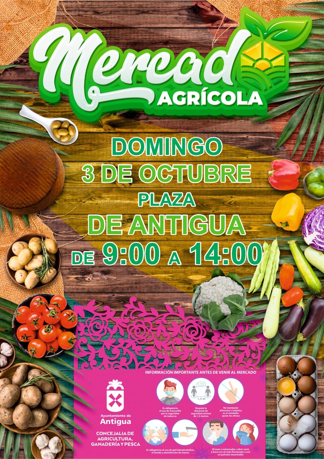 v mercado agricola octubre