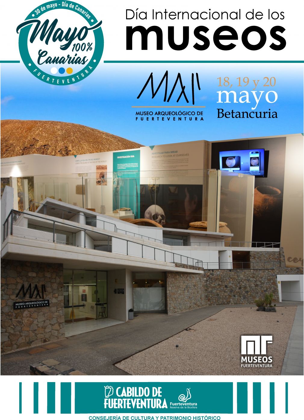 Cartel día internacional de los museos