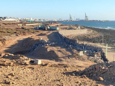 Obra Avenida a Playa Blanca