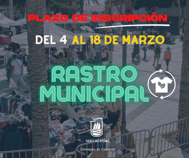 CARTEL PLAZO INSCRIPCIÓN RASTRO MUNCIPAL PTO