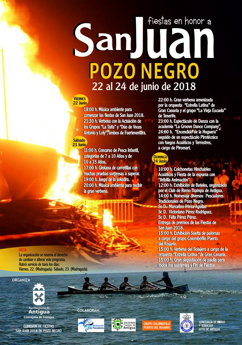 CartelSJuan2018PozoNegro