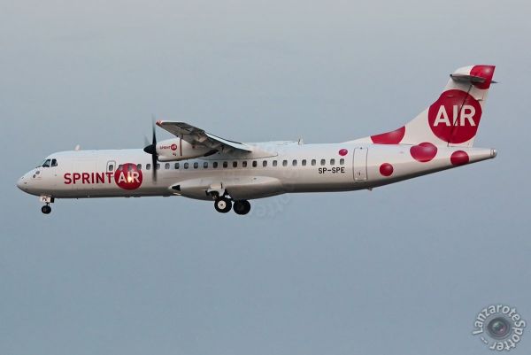 ATR72 DE SPRINTAIR IMAGEN DE LANZAROTE SPOTTER