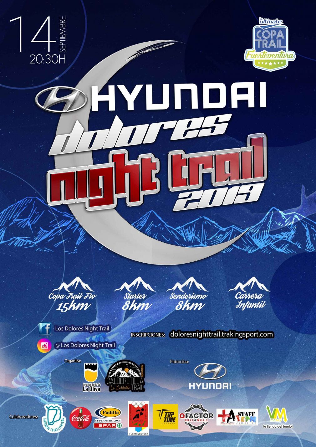 Cartel IV dolores night run