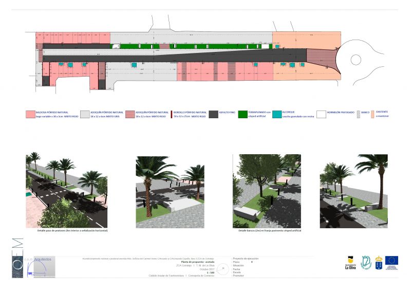 Nueva fase Peatonal centro de Corralejo