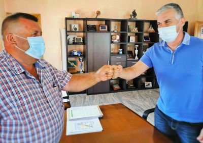 Alcalde y concejal de Comercio