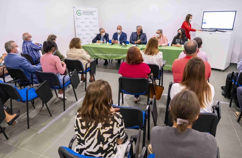 Presentación de la sede de la Asociación Española Contra el Cáncer en Fuerteventura