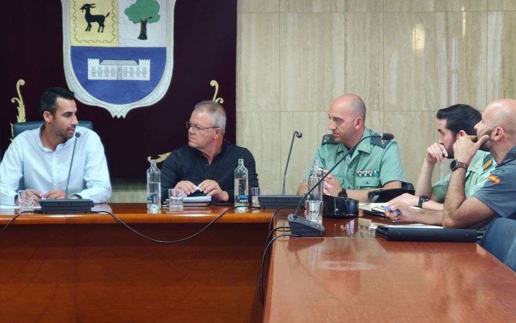 junta seguridad. policia local guardia civil