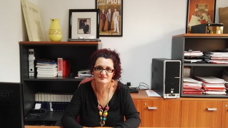 Rosa Fernandez portavoz PSOE LA OLIVA