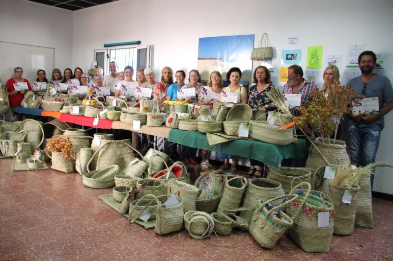 taller tradicional de palma en Antigua