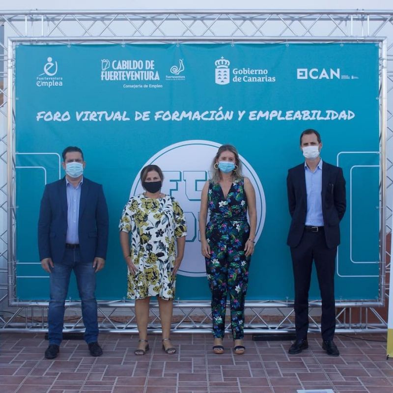 Acto inauguración del Foro Virtual de Formación y Empleabilidad