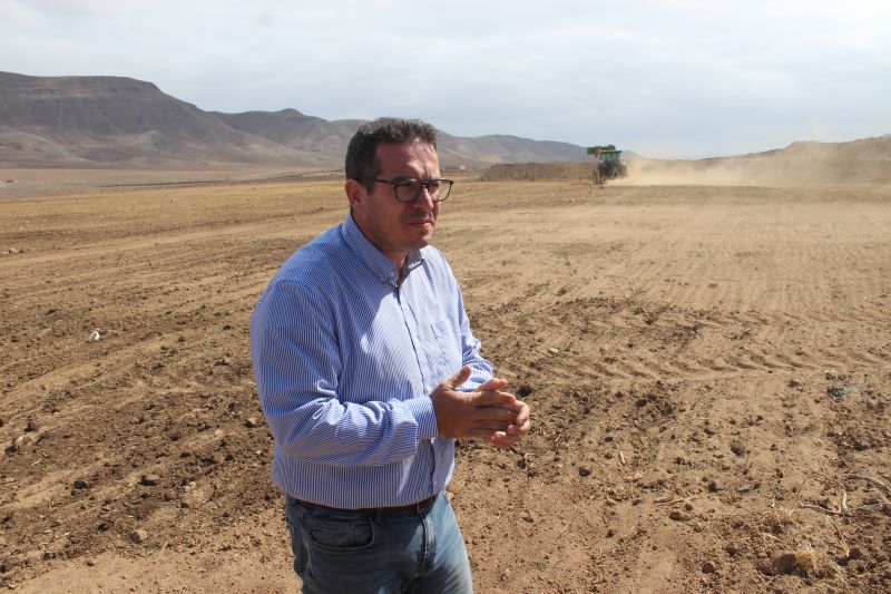 Recuperación de la cebada tradicional en Fuerteventura-David de Vera