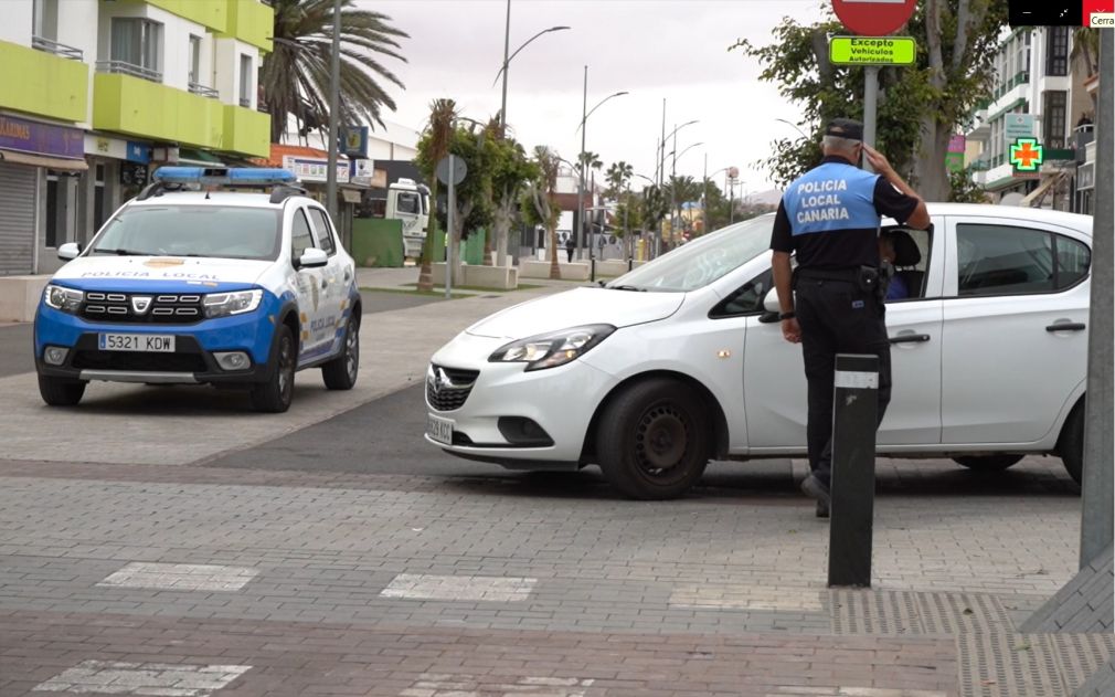 Policia local de La Oliva