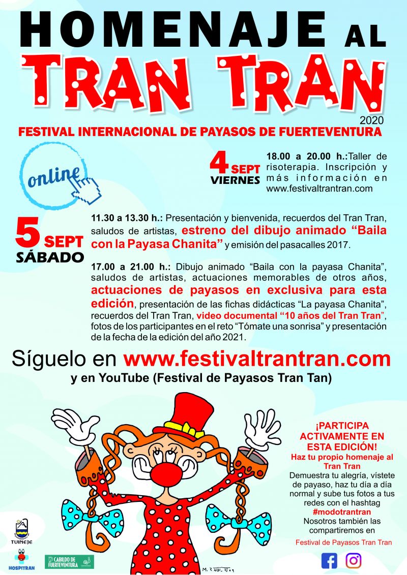 programa HOMENAJE TRAN TRAN