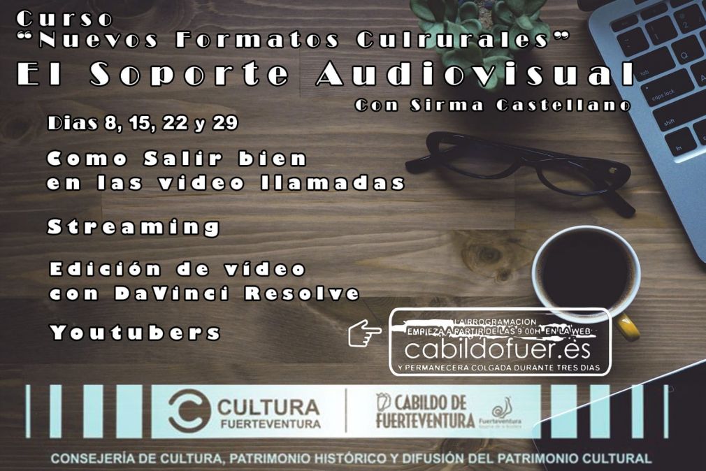 Curso fue audiovisual cultura