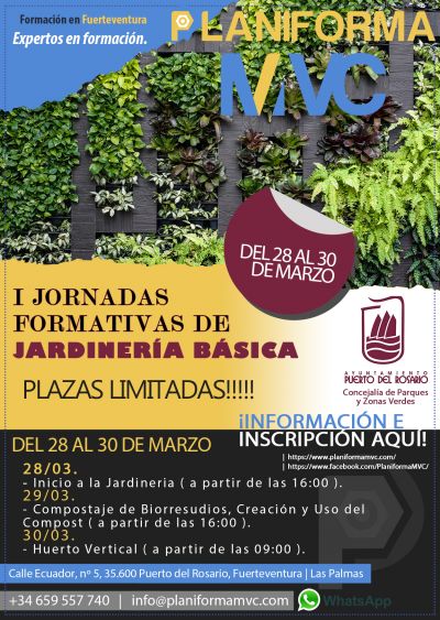 I_Jornadas Formativas de Jardineria